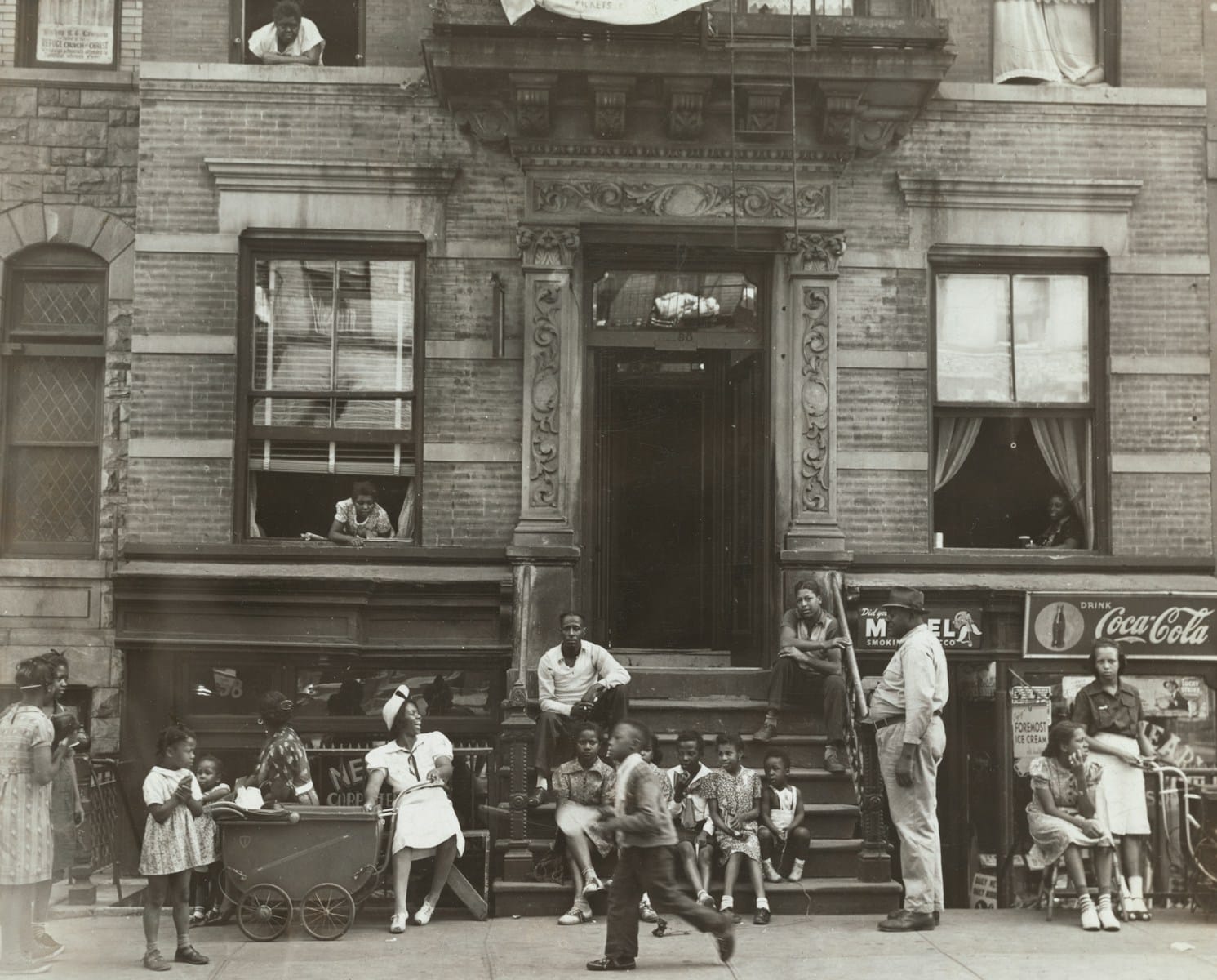 Photo by The New York Public Library greyscale photography of children